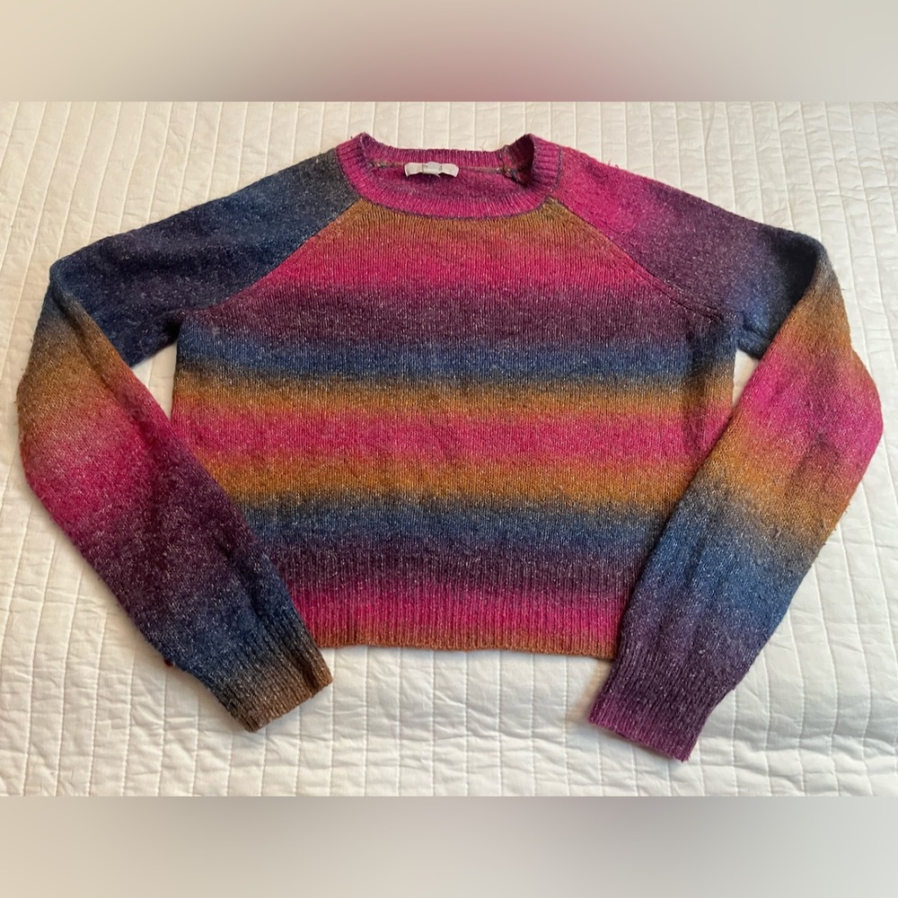 BB Dakota Ombré multicolor striped sweater